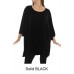 Solid CRINKLE RAYON or FLAT RAYON Swing Top