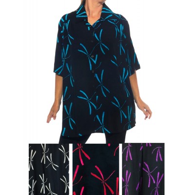 Dragonfly New Tunic Top