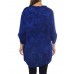 Women's Plus Size Blouse - Prism Blue Katherine 