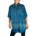 Plus Size Tunic-Skirt Set- Light Weight Rayon -Sea Breeze 