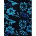 Women's Plus Size Blouse - Starry Flower Blue Katherine 