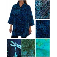 ALL PRINT Uptown Blouse (A)