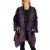 Women's Plus Size Jacket - Violet Dragonfly Combo Broadway