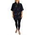 Women's Plus Size Tunic - Violet Dragonfly